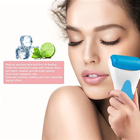 Ice Roller Iceblueor Beauty Face Body Massager Portable Facial Roller For Face Neck And Eyes