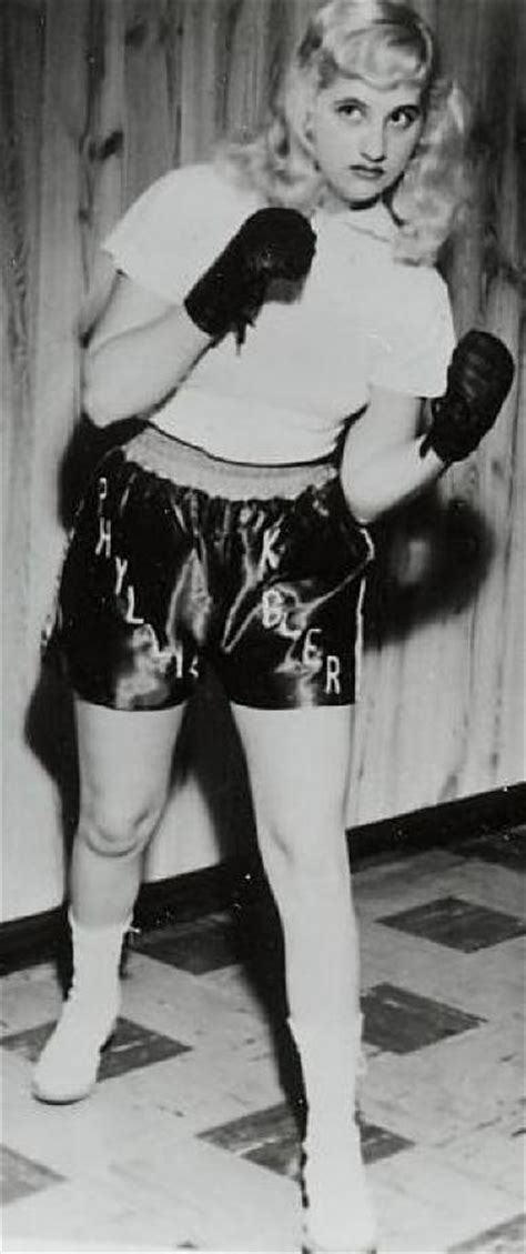 Womens Boxing 1950s Boxer Phyllis Kugler