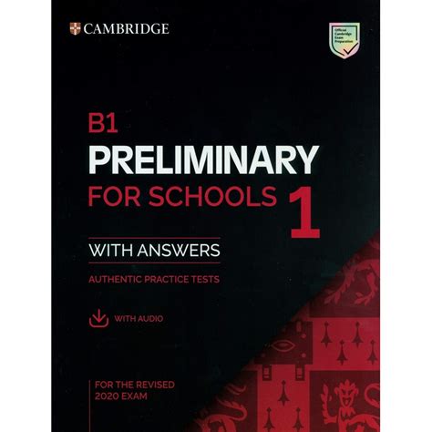 Cambridge English B1 Preliminary For Schools 1 For The Revised 2020