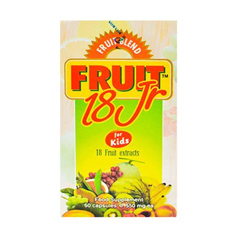 Jual Fruit 18 Jr Multivitamin 30 Tablet Di Seller Mahabaratastore Papungan Kab Blitar Blibli