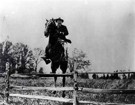 Theodore Roosevelt On Horseback White House Historical Association