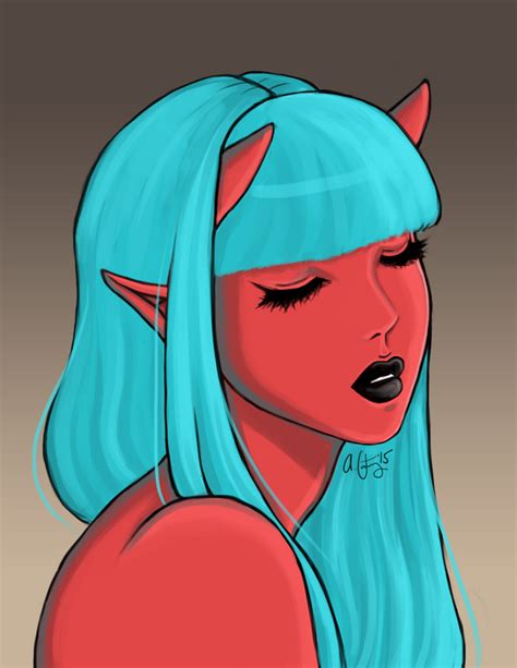 Demon Girl By Miss Excentrique On Deviantart