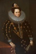 Maria van Nassau, (1556-1616), Portret door I. de Jager naar Paulus ...
