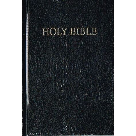 Kjv Compact Hardback Black Bible