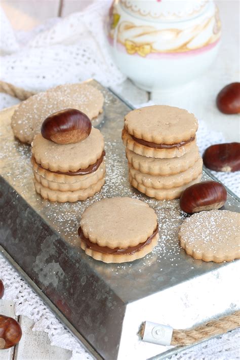 Luna barba 10 maggio 2016 22:09. BISCOTTI CON FARINA DI CASTAGNE E RISO FARCITI ricetta ...