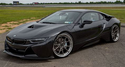 Vorsteiner Shows Off Stealthy All Black Bmw I8 Carscoops