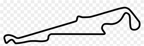 The circuit paul ricard (french pronunciation: Download Big Image - Paul Ricard Circuit Layout Clipart ...