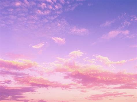 Lavender Sky And Clouds Photograph By Om1 Pixels