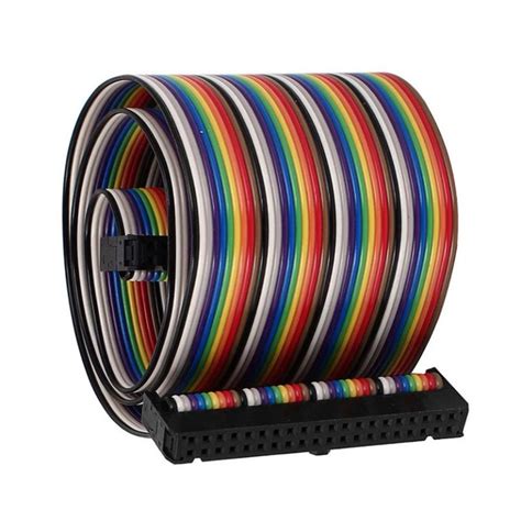 40 Pin Flat Ribbon Cable 2x20 Ribbon Cable Ecocables