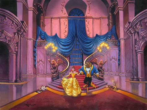 Disney Tale As Old As Time By Rodel Gonzalez Art Center Gallery