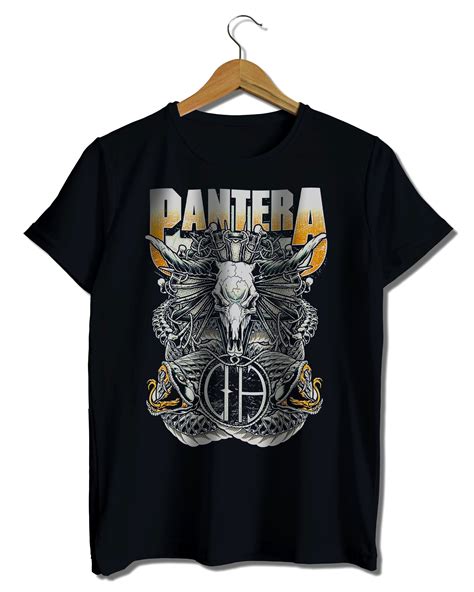 Pantera Band T Shirt Pantera Tshirt Merch 2 Black Metal Band T