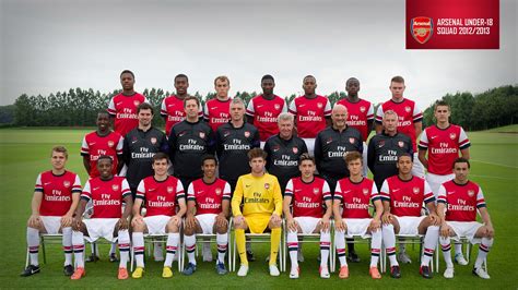 Arsenal Under 18 Squad Arsenal 2012 13 Season Wallpaper Preview