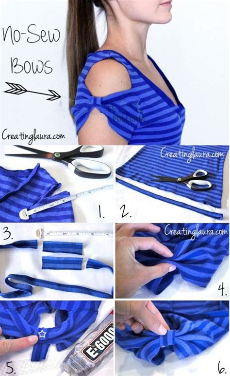 37 Awesomely Easy No Sew Diy Clothing Hacks T Shirt