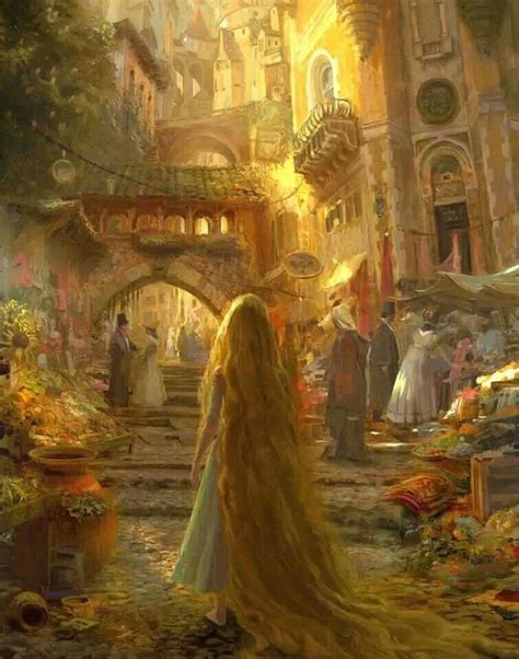 My Fav Illustration Of Rapunzel Fab Lighting Effect By Craig Mullins