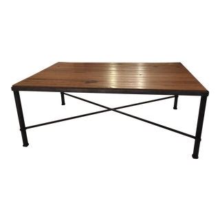 A gorgeous arts & crafts style solid cherrywood coffee table by ethan allen usa, late 20th century measures: Vintage & Used Ethan Allen Coffee Tables | Chairish