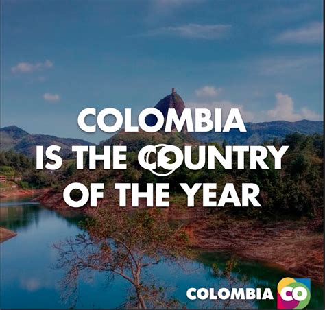 Colombia Country Of The Year Colombia Country Brand