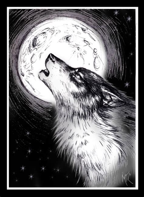 Black Wolf Moon By Mutley The Cat On Deviantart