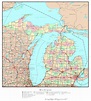 Printable Map Of Upper Peninsula Michigan - Free Printable Maps