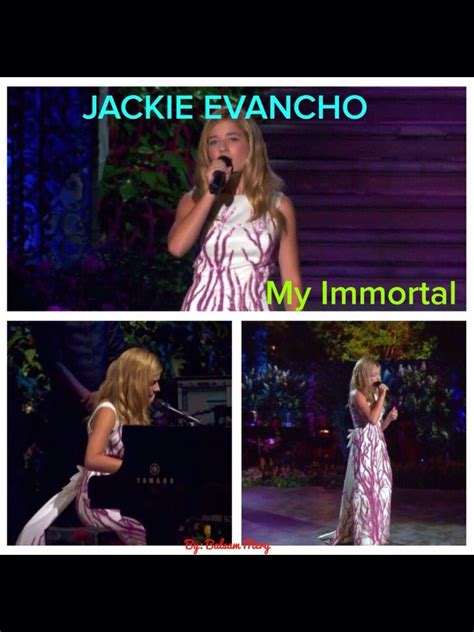 Jackie Evancho Americas Got Talent Immortal Jacqueline The Voice