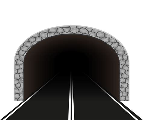 Automobile Tunnel Vector Illustration 515547 Vector Art At Vecteezy