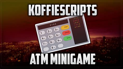 🎮 Paid Standalone Atm Minigame Ui Releases Cfxre Community
