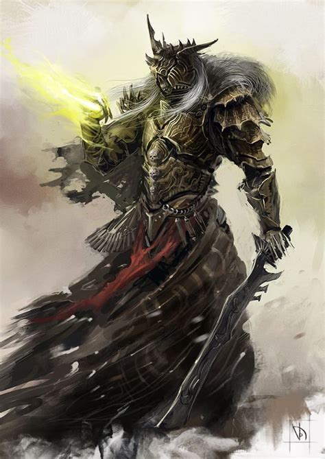 Lich Undead Battlemage Fantasy Monster Fantasy Armor Art