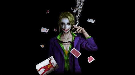 Girl Joker Cosplay Wallpaper Hd Fantasy 4k Wallpapers Images And