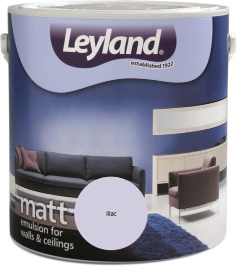 Leyland Vinyl Matt Lilac Ltrs Glanville S St Columb Ltd