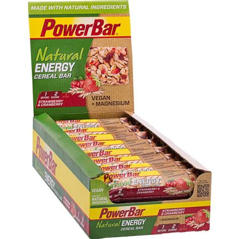 Powerbar Natural Energy Cereal Bar Strawberry And Cranberry 40g 24 Stk
