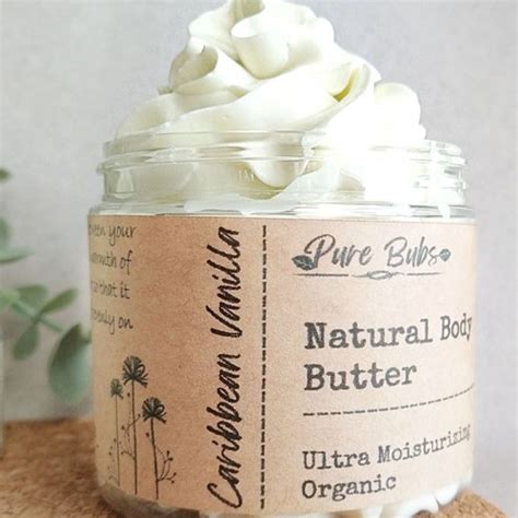 Bergamot And Vanilla Whipped Body Butter Vegan Friendly Etsy