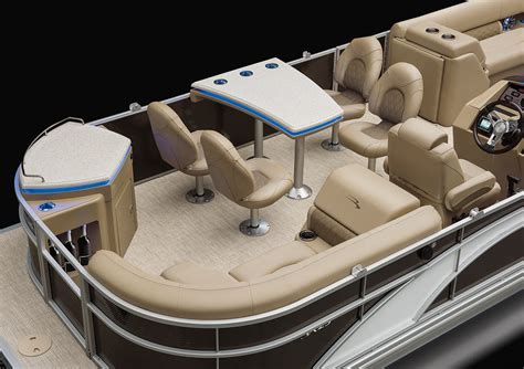 Sx Premium Dinette Bar Pontoon Boats By Bennington