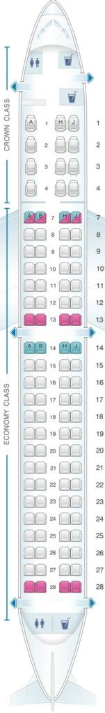 Embraer 195 Seating Capacity