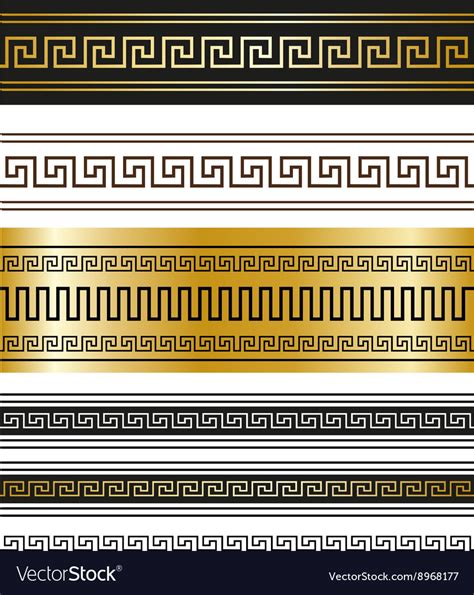 greek ornaments for your projects royalty free vector image
