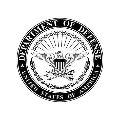 Premium Vector Vector Black Of The Department Of Defence United