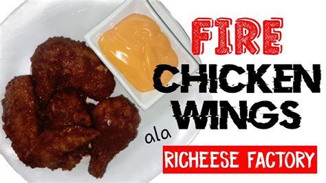 Alhamdulillaah bisa dan rasanya sangat mirip, suamipun seneng. CARA MEMBUAT FIRE CHICKEN WINGS RUMAHAN ALA RICHEESE ...