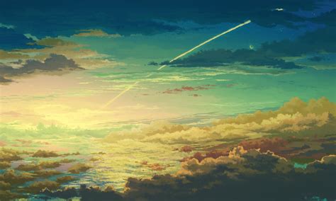 Clouds Space Anime Wallpapers Hd Desktop And Mobile Backgrounds