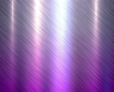 Metal Purple Blue Texture Background Brushed Metallic Texture Stock