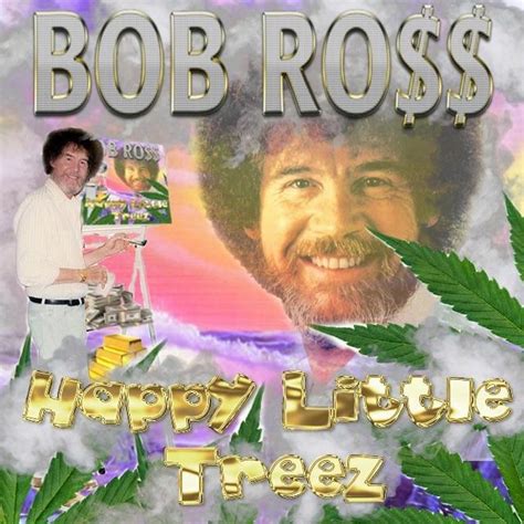 I Made A Pen And Pixel Style Album Cover For Bob Ross Rfunny