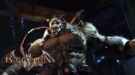 Bane Batman Arkham Asylum Boss Fight Hard Difficulty Youtube