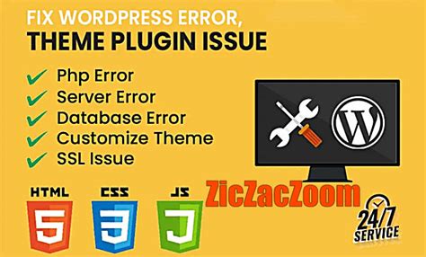 All In One Fix Wordpress Error Theme Plugin Issues Php Alerts Database Bug Or Ssl Warnings