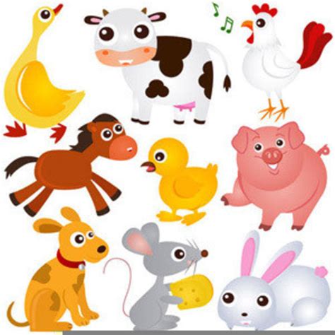 Free Cartoon Farm Animals Clipart Free Images At Vector
