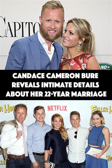 Candace Cameron Bure Reveals Intimate Details About Her 22 Year Marriage