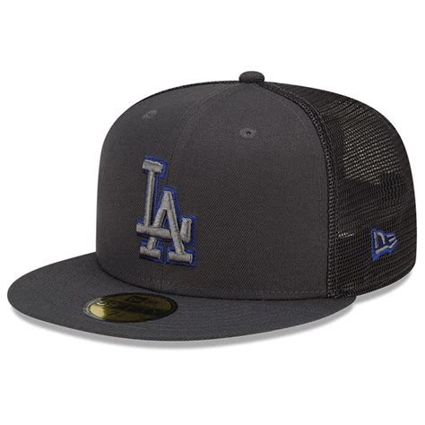 New Era Los Angeles Dodgers Graphite 2022 Batting Practice 59fifty Fit