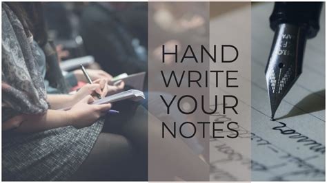 Why You Should Take Notes By Hand Youtube