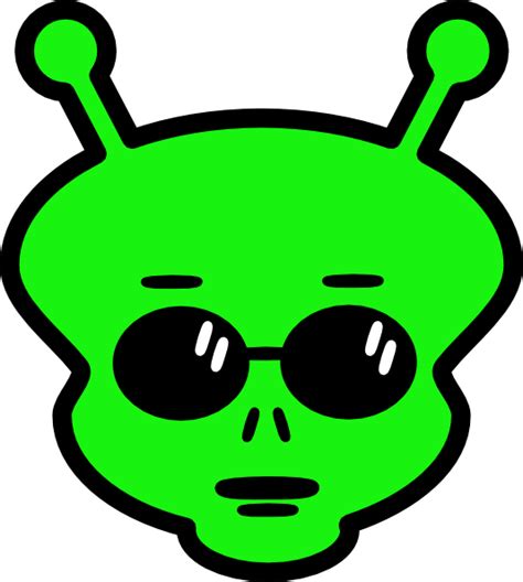 Alien Clip Art Free Vector 4vector