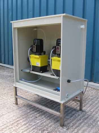 Decorative fake rock pump enclosures. PUMP ENCLOSURES | Chemical Support Systems
