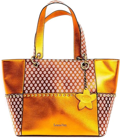 Laura Vita 3112 Womens Shopping Bag Shoulder Bag Womens Pattern