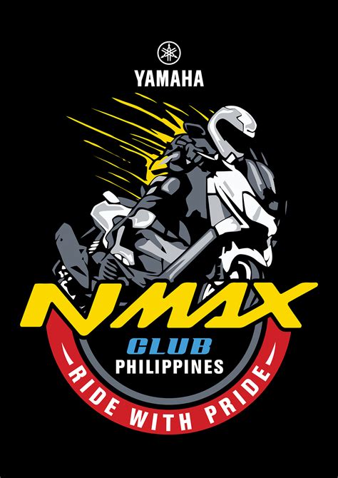 Browse thousands of motorcycle club logo designs. NMAX CLUB PHILIPPINES Back Shirt Design on Behance | Seni ...