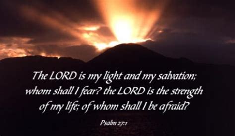 Free Psalm 271 Ecard Email Free Personalized Scripture Online