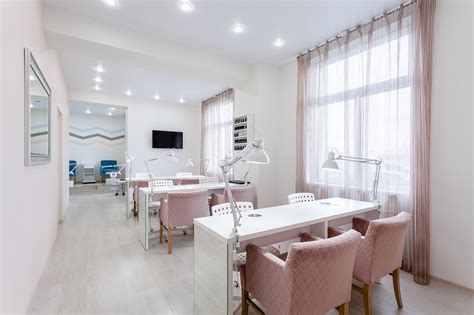 Interior Design Of The Nail Beauty Studio Blestki On Behance